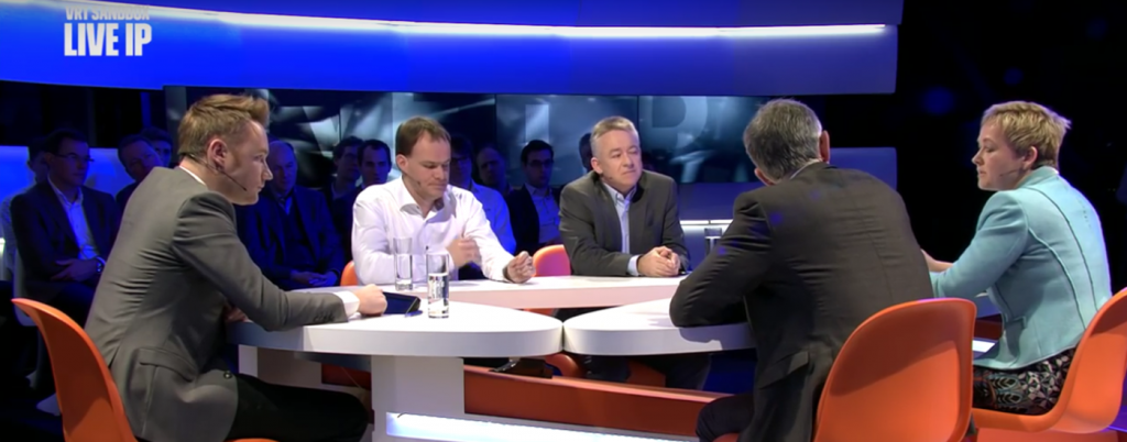 LiveIP project proves IP production in live debate by VRT