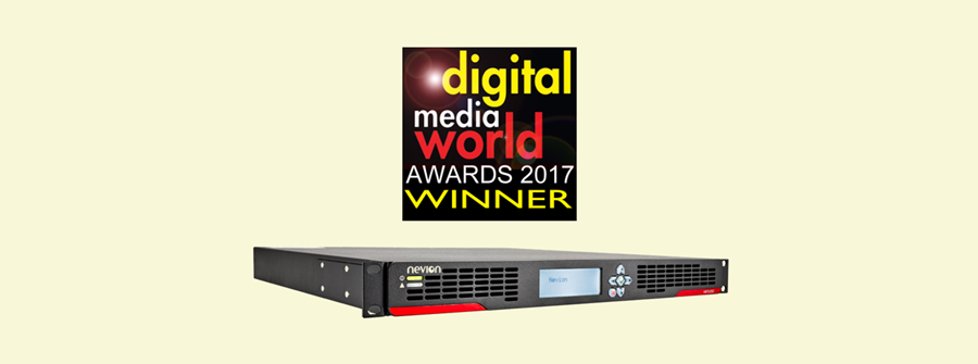 Nevion wins Digital Media World award for best IP-based production