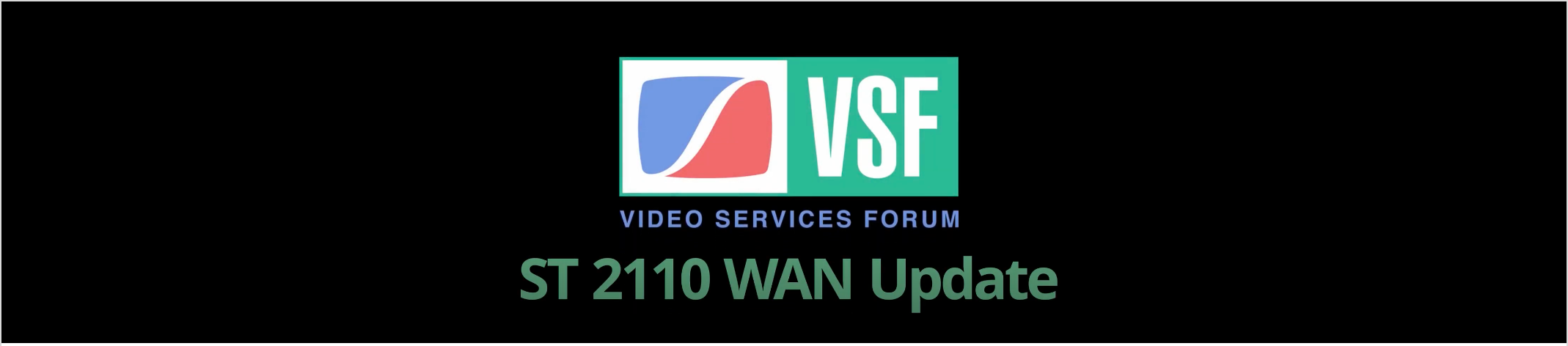 ST 2110 WAN Update