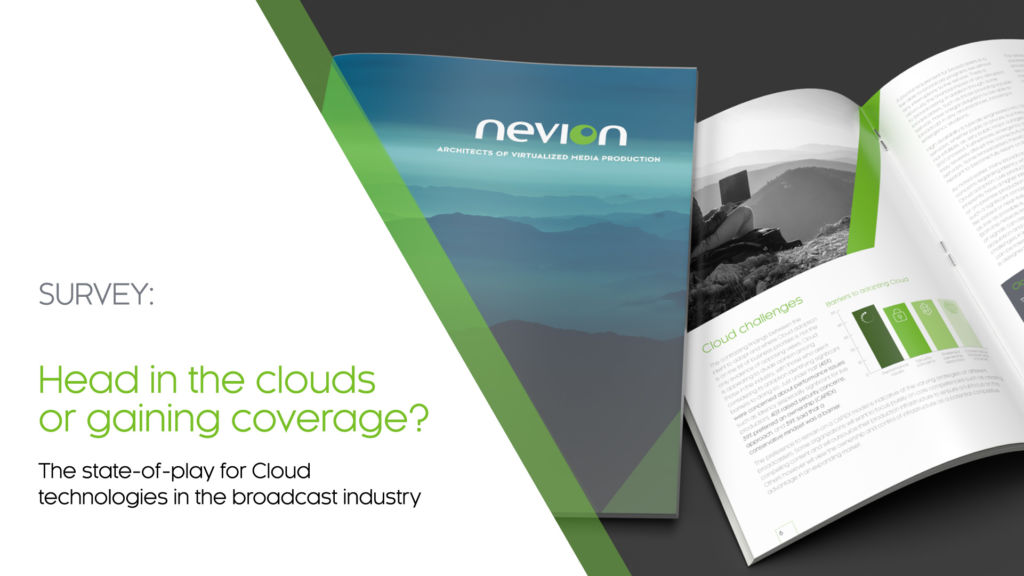 Nevion survey: Cloud adoption a priority for only 27% of broadcasters despite its industry potential